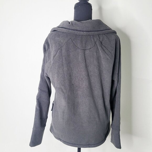 Calvin Klein Performance Full-Zip Jacket - Gray, Women's (Size M) - Picture 4 of 8